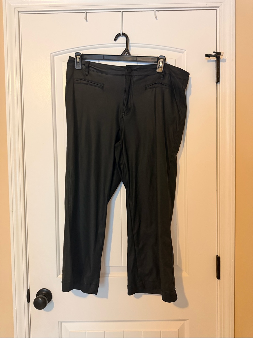 Women's Faux Leather Pants